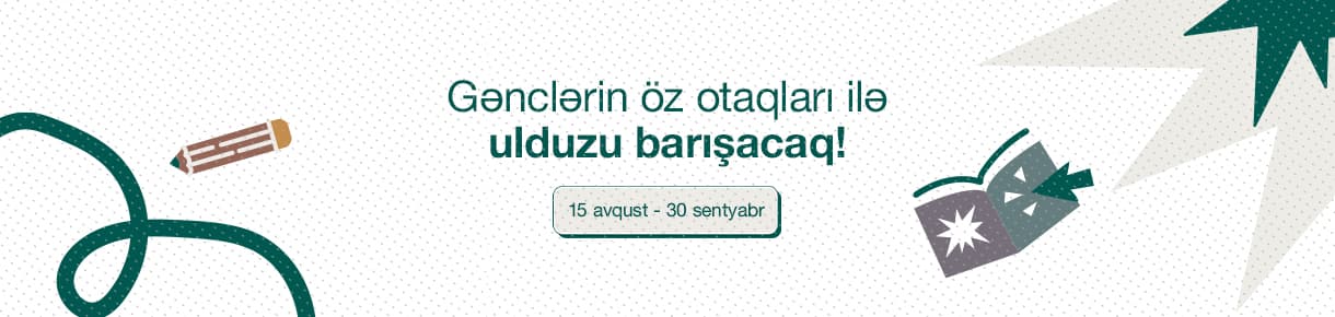 Gənclərin öz otaqları ilə ulduzu barışacaq. Çünki Divanevdə gənc mebellərinə 50 %-dək endirim var!