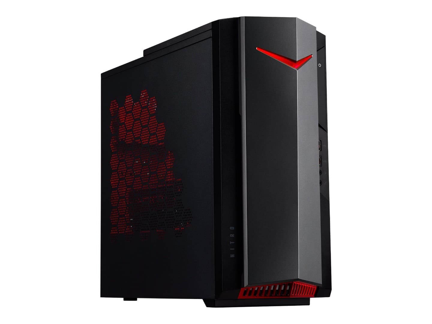 Desktop Acer Nitro /Core i5-12400F/16/512GB SSD+1TB HDD/RTX 3050/Win11/Black (DG.E30AA.004/AW2521HFL-KIT)