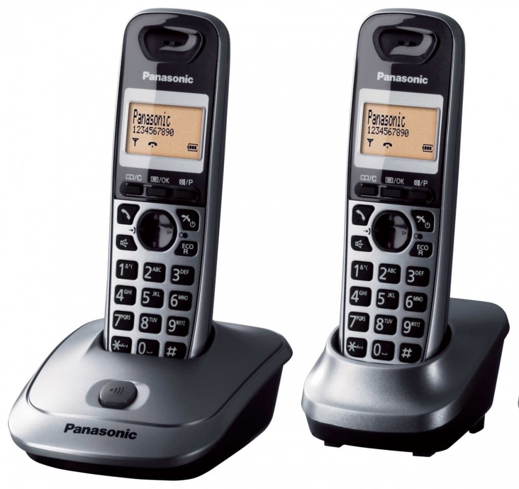 Ev telefonu Panasonic KX-TG2512UAM Metallic