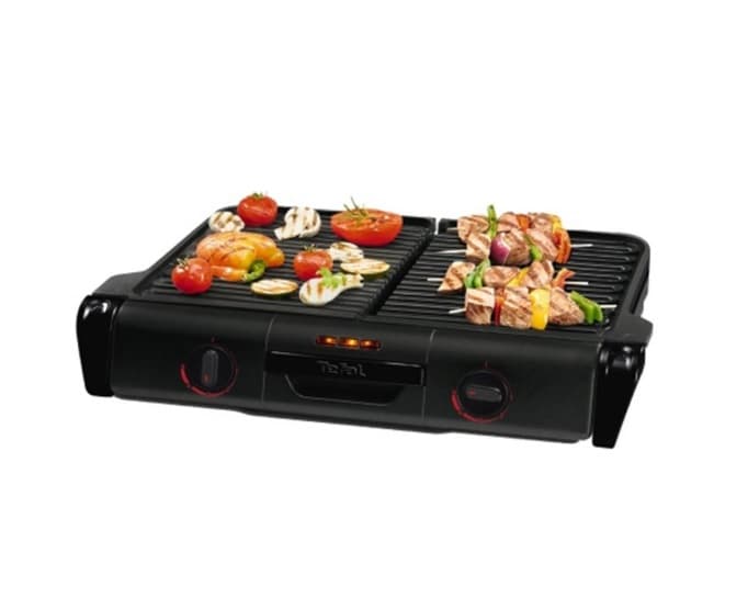 İzqara TEFAL Family Flavour Grill Dumansız Qara